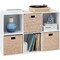 Best Choice Products 6-Cube Bookshelf, 13.5in Display Storage System, Organizer w/ Removable Back Panels